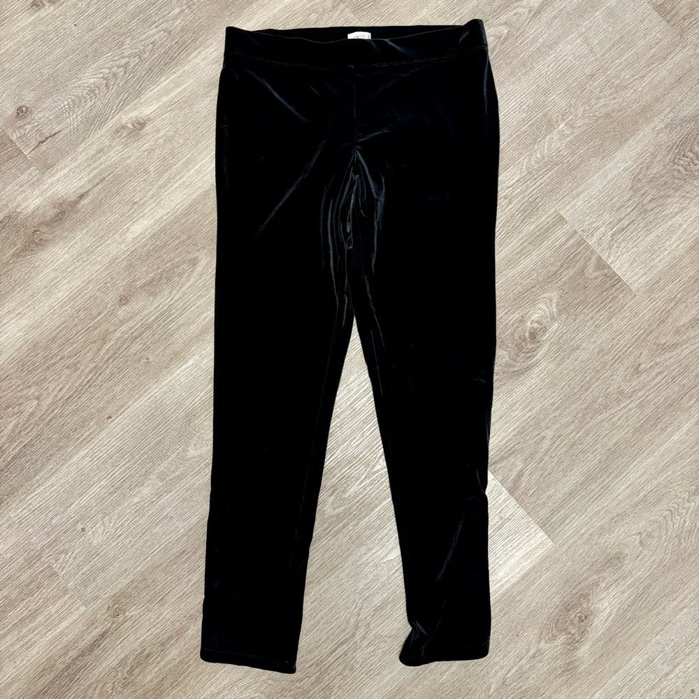 Cache Velvet Leggings Button Detail J2